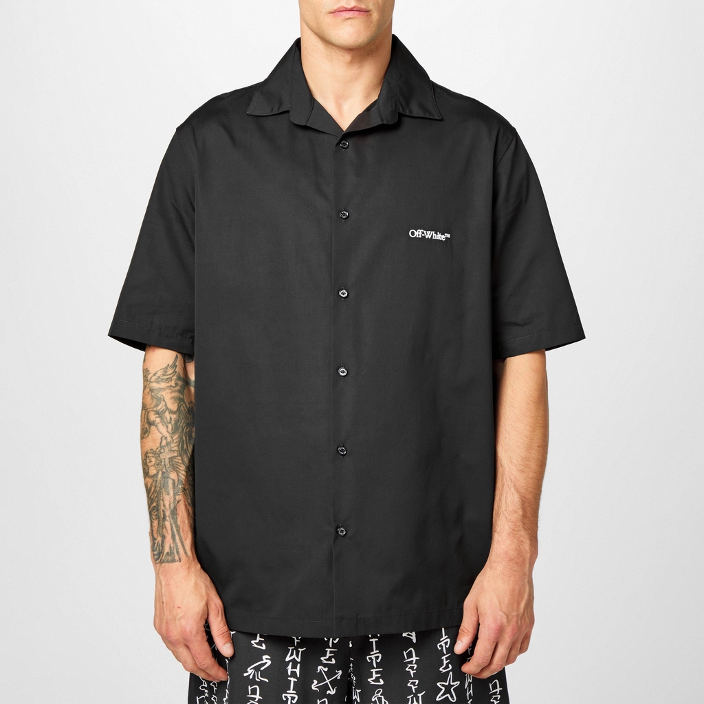 Off White Goth Bowl Shirt - Black
